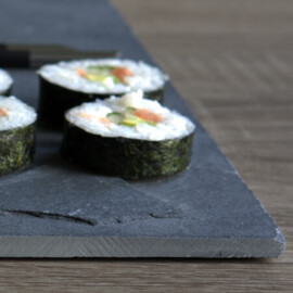 Serveerplateau leisteen, 30x30 cm