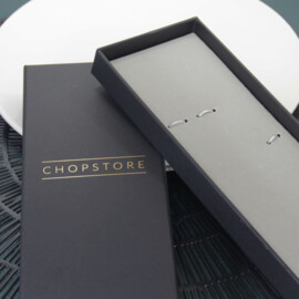 Luxe chopsticks cadeau-box (leeg), geschikt voor twee setjes chopsticks en twee chopsticks rests