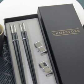 Keno chopsticks in cadeauverpakking (2 setjes chopsticks + 2 rests)