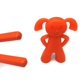 Chopsticks trainers / cheaters, kids, meisje, oranje