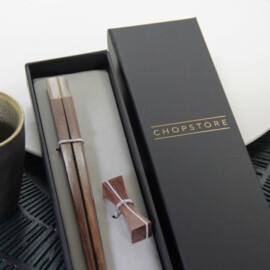 Masaki Traditional chopsticks in cadeauverpakking (1 setje chopsticks + 1 rest)