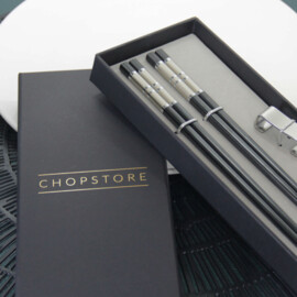 Sanuki chopsticks in cadeauverpakking (2 setjes chopsticks + 2 rests)