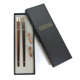 Masaki chopsticks in cadeauverpakking (2 setjes chopsticks + 2 rests)