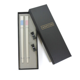 Furamingo en Mizu chopsticks in cadeauverpakking (2 setjes chopsticks + 2 rests)