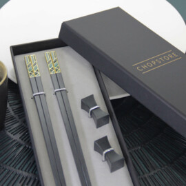 Kaito chopsticks in cadeauverpakking (2 setjes chopsticks + 2 rests)