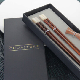 Tamashii chopsticks in cadeauverpakking (2 setjes chopsticks + 2 rests)