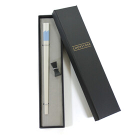 Mizu chopsticks in cadeauverpakking (1 setje chopsticks + 1 rest)
